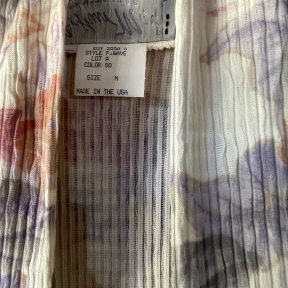 Vintage Arthur Max Floral Blazer Size Medium - Picture 7 of 7